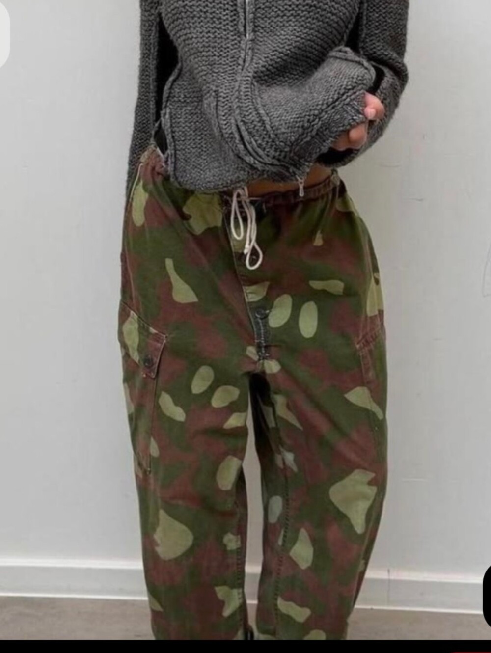 Vintage Finnish M62 Army Reversible Camo Pants Size M - Picture 2 of 8